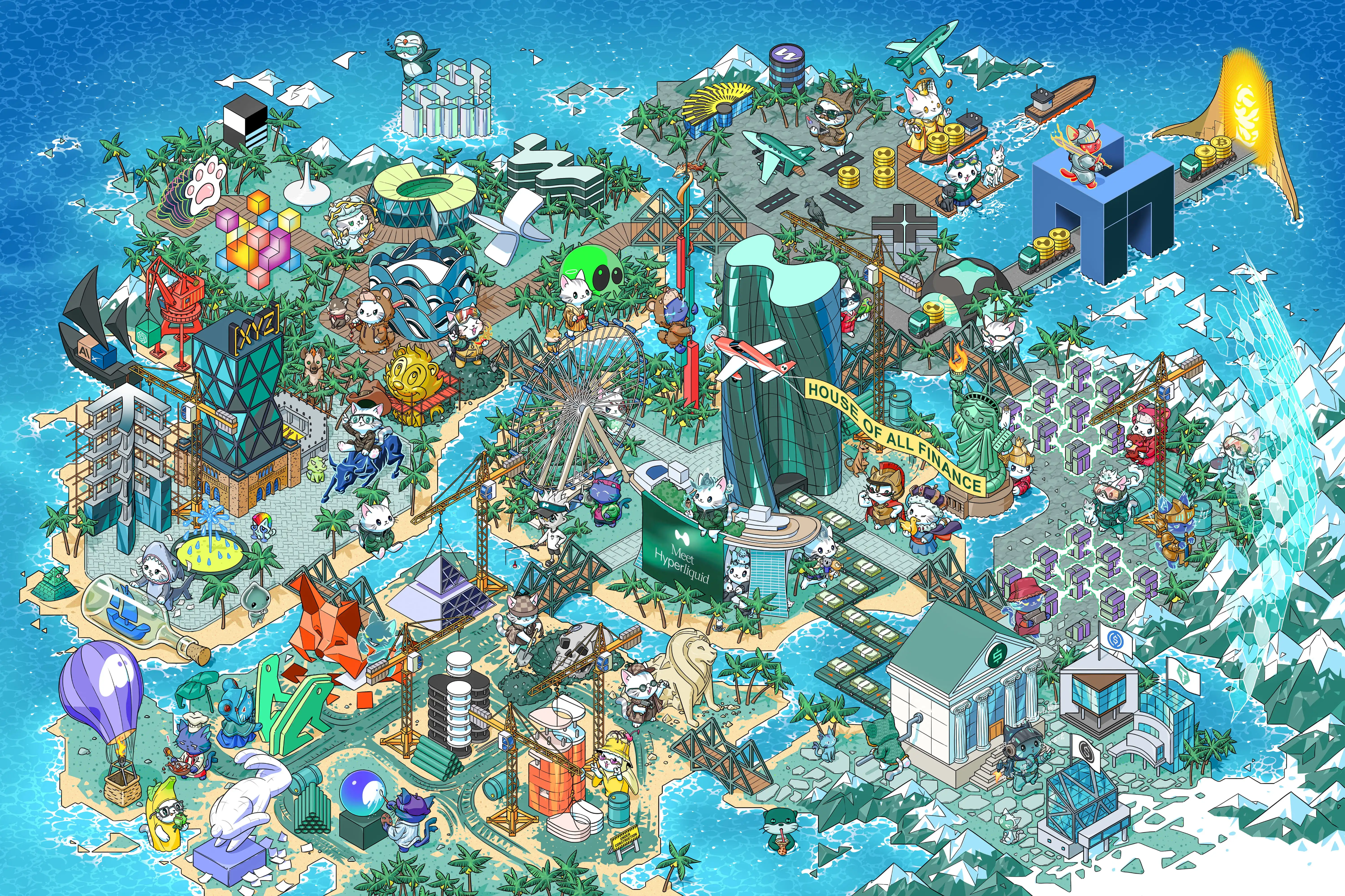 hyperliquid ecosystem artwork